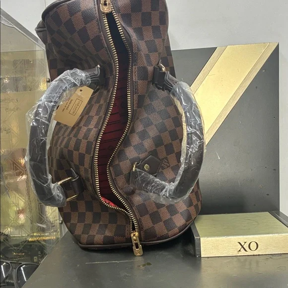 Checkered bag